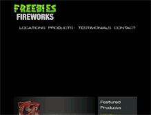 Tablet Screenshot of freebiesfireworks.com